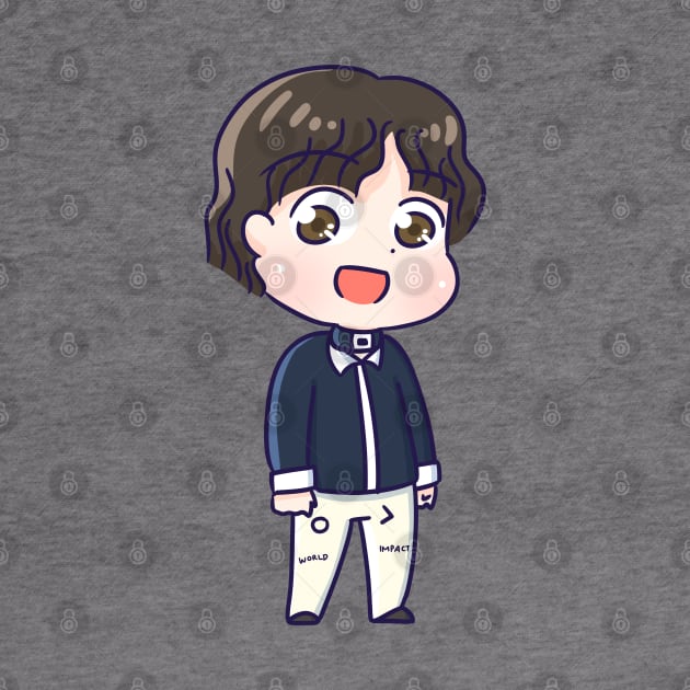 BTS Suga Fake Love chibi by Oricca